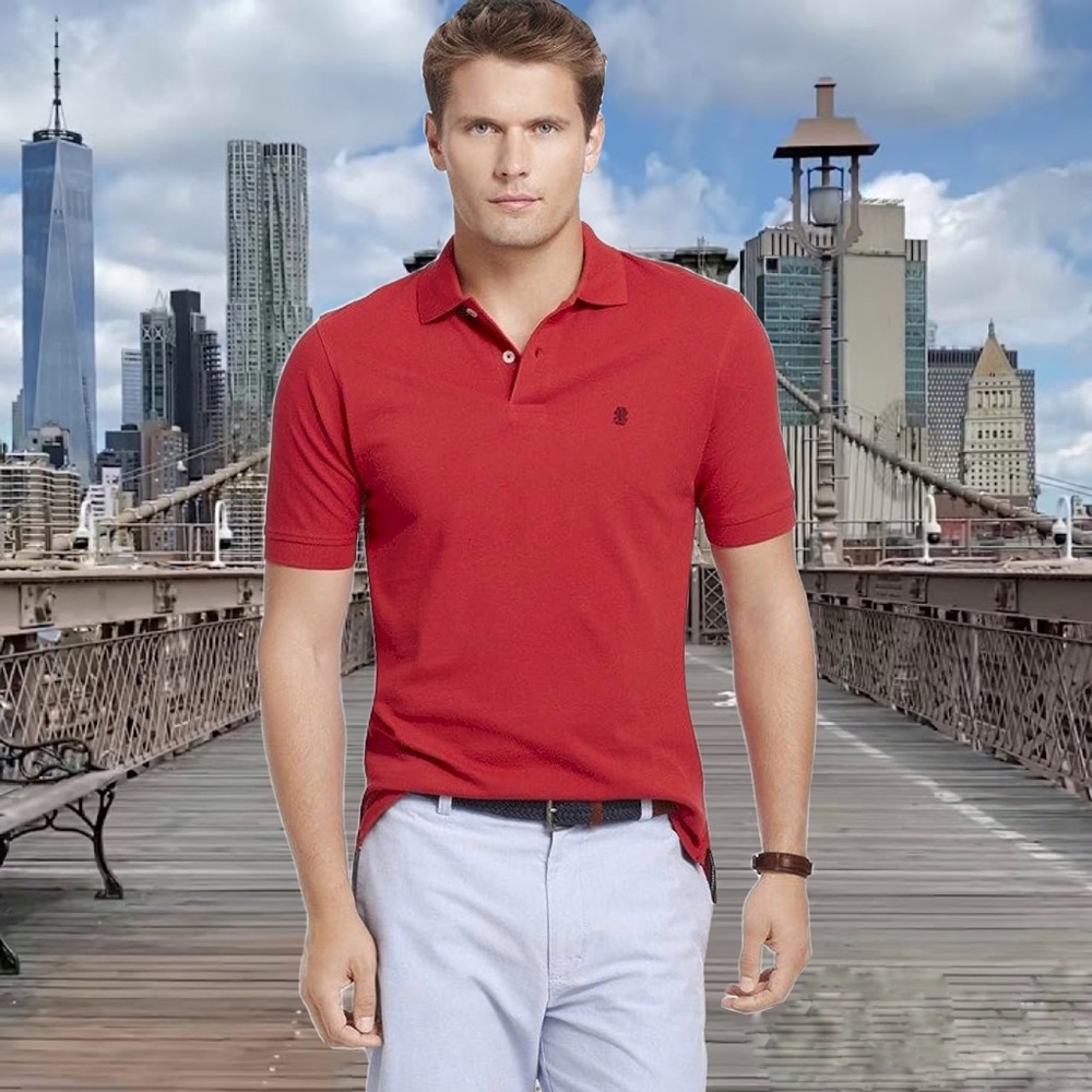 Izod Slim Fit Cotton Polo